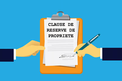  clause de réserve de propriété